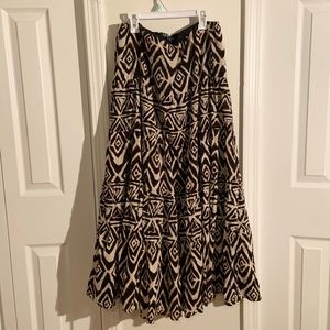 Ralph Lauren maxi brown skirt